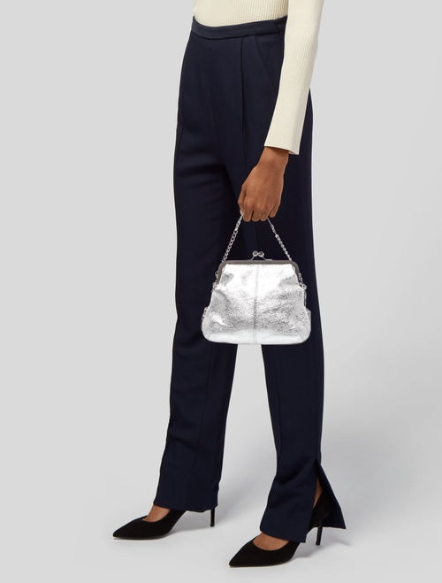 Coach Leather Top Handle Bag