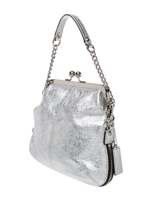 Coach Leather Top Handle Bag