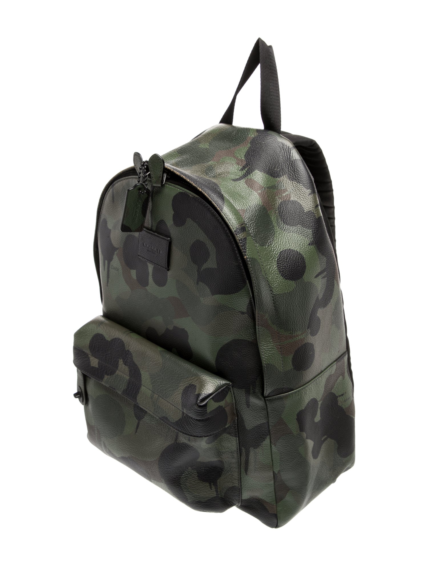 Coach Leather Backpack
