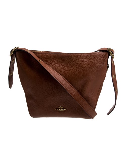 Coach Leather Messenger Bag