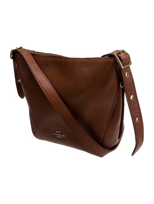 Coach Leather Messenger Bag