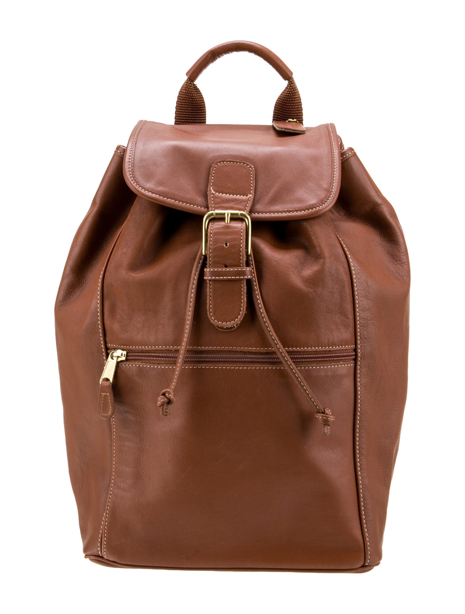 Coach Leather Backpack