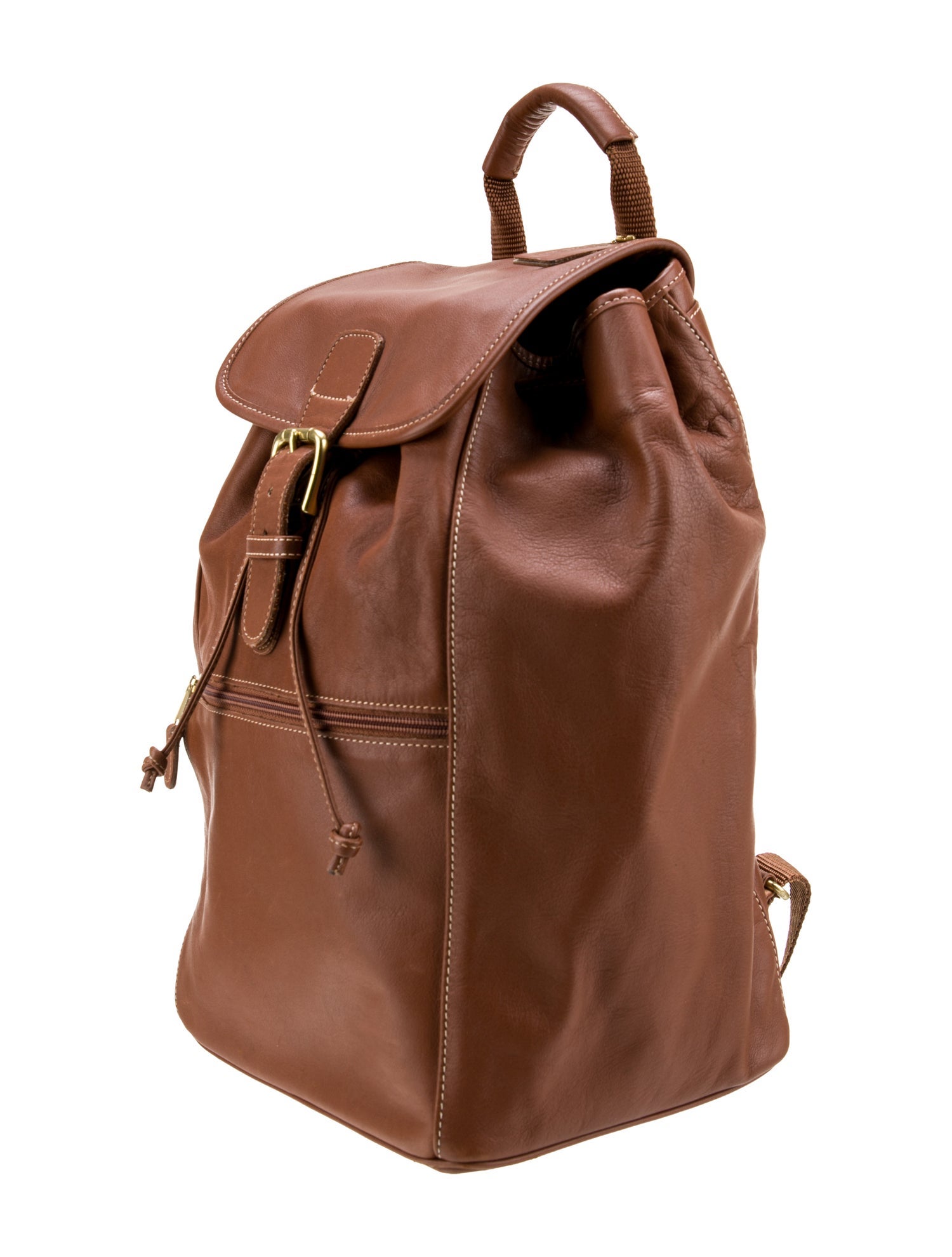 Coach Leather Backpack