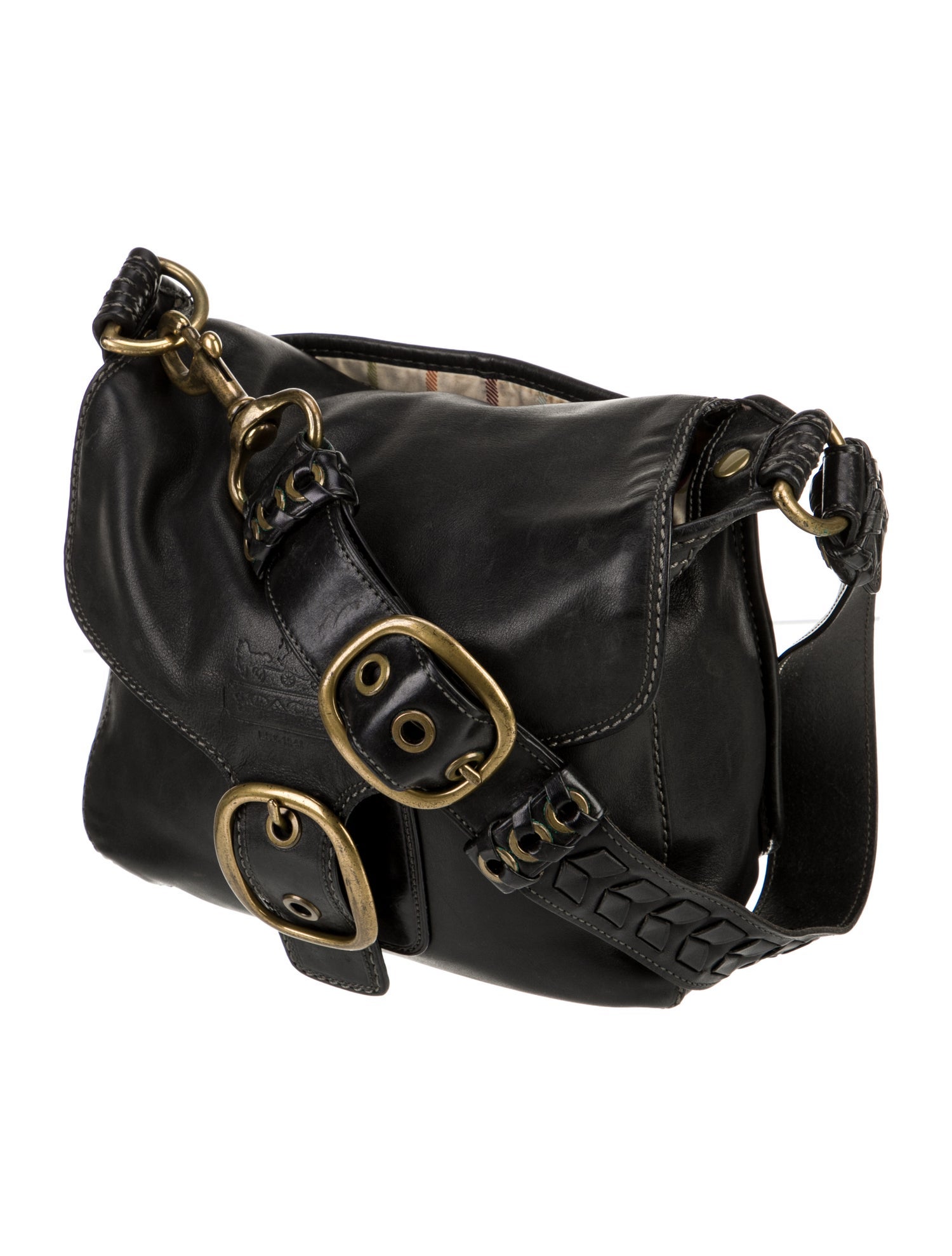 Coach Leather Shoulder Bag