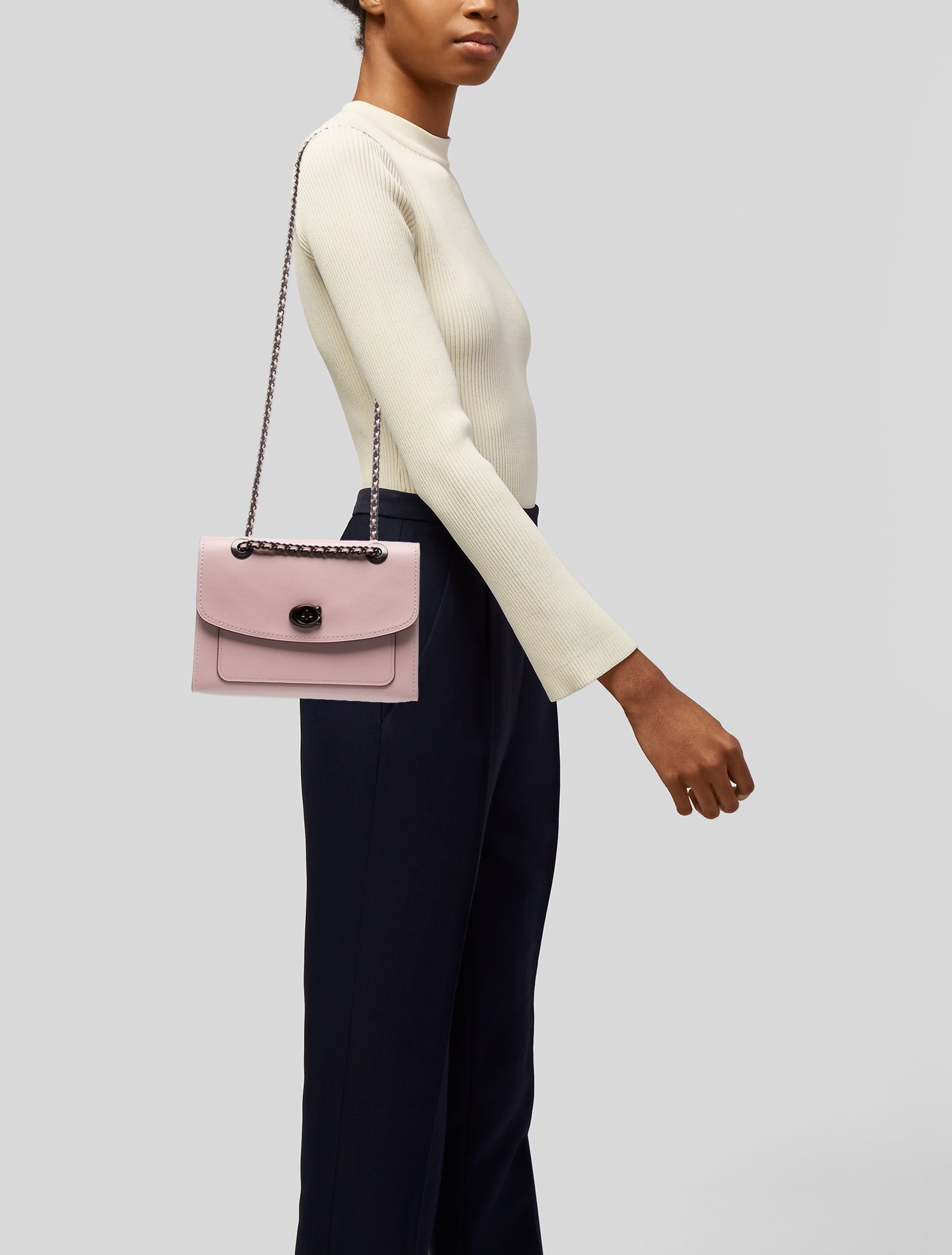 Coach Leather Shoulder Bag