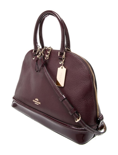 Coach Leather Top Handle Bag