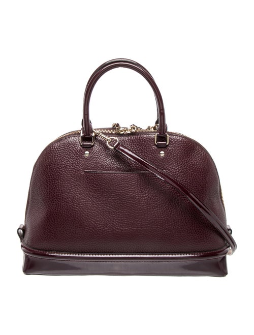 Coach Leather Top Handle Bag