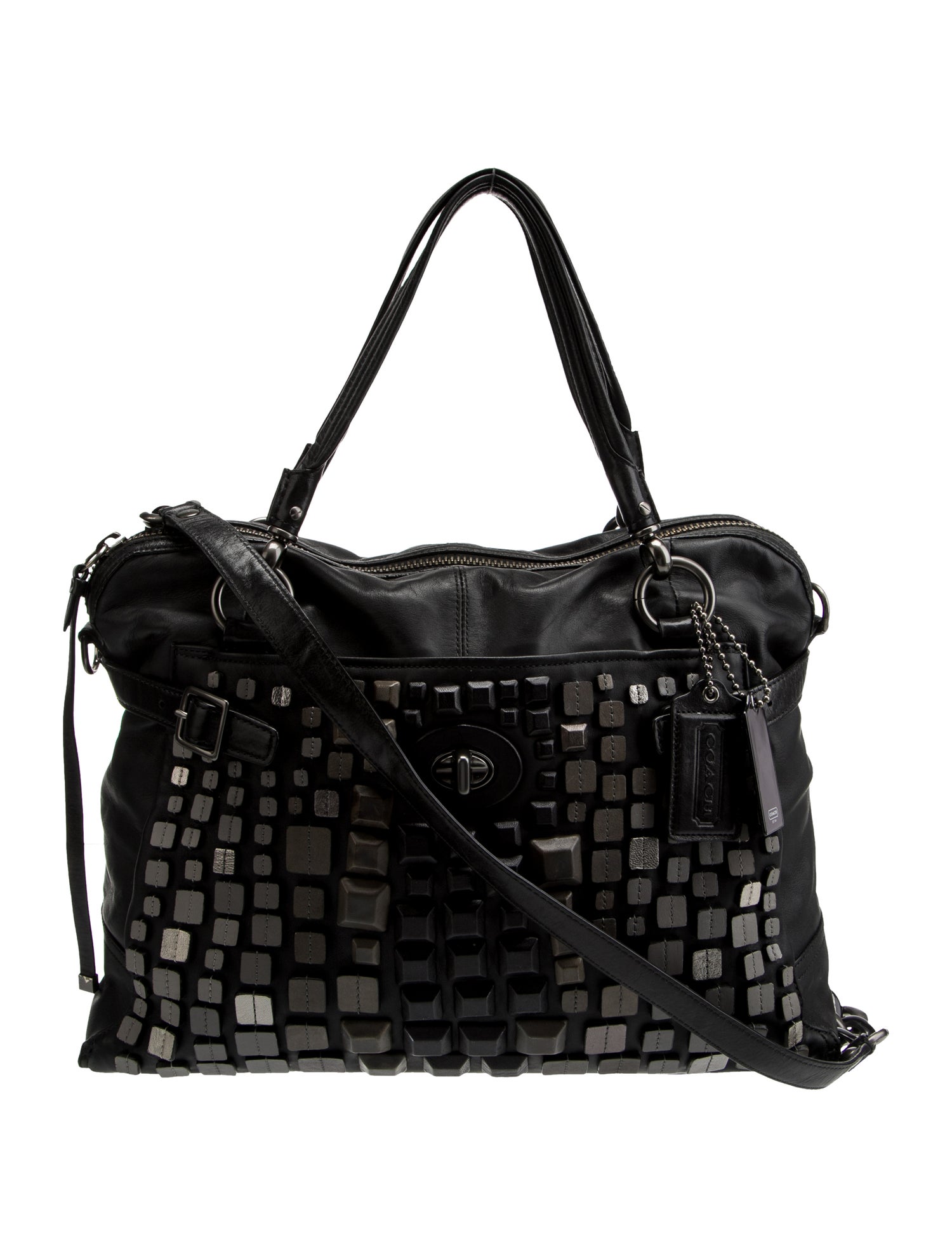 Coach Leather Messenger Bag