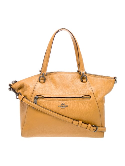 Coach Leather Top Handle Bag