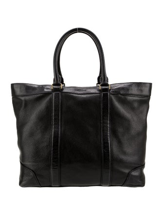 Coach Leather Weekender Bag
