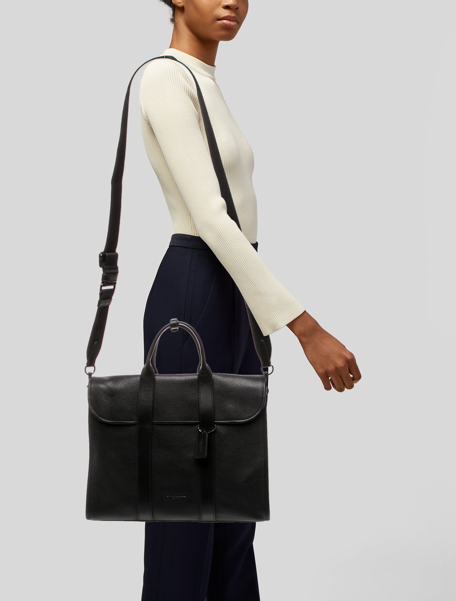 Coach Leather Briefcase