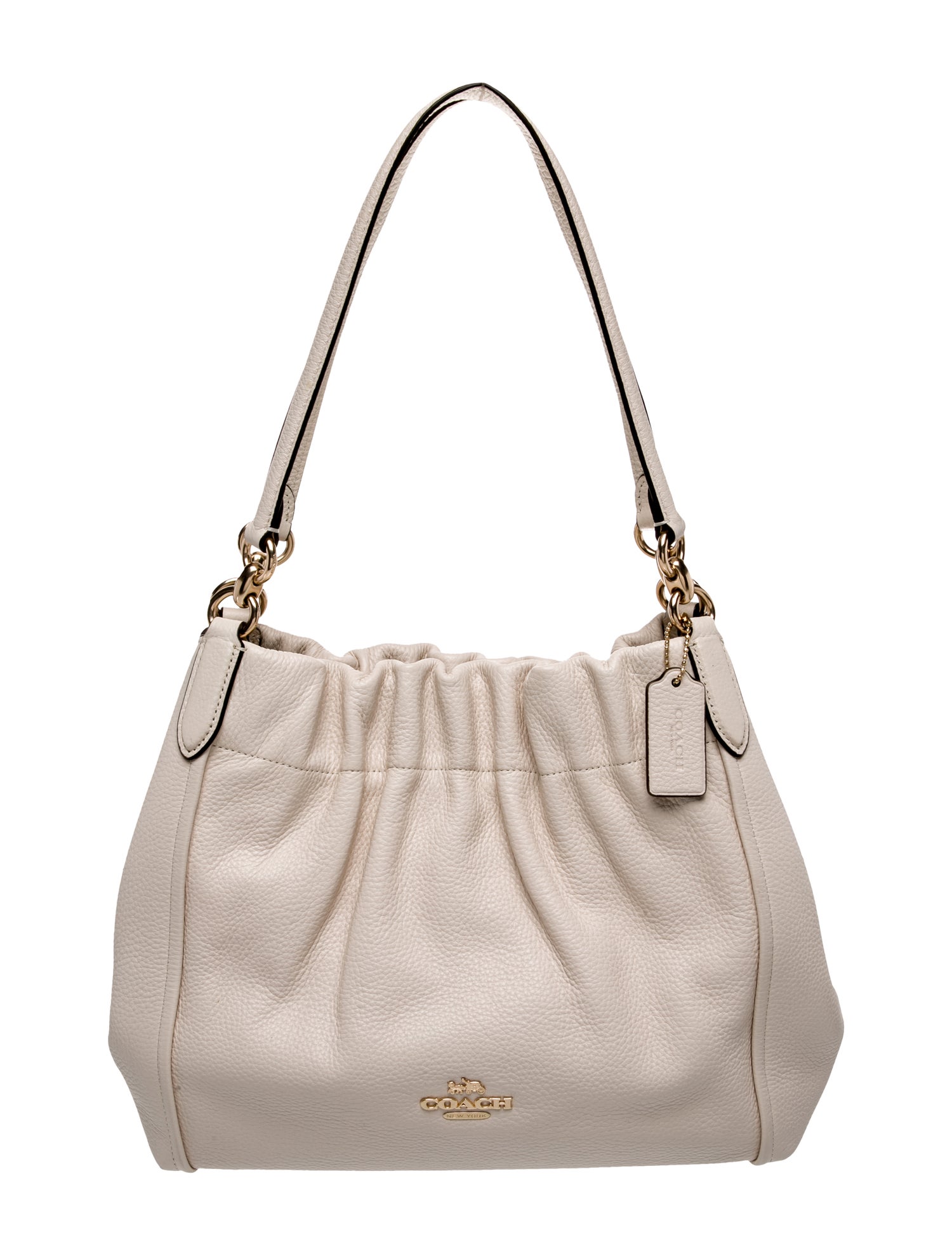 Coach Leather Bucket Bag