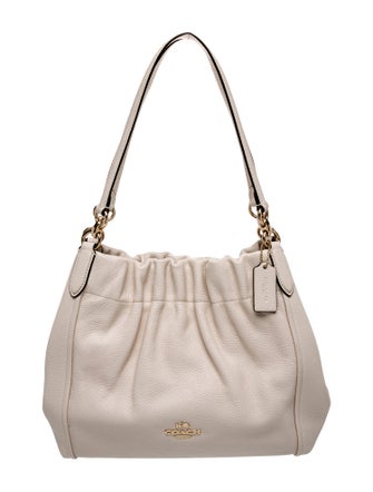 Coach Leather Bucket Bag