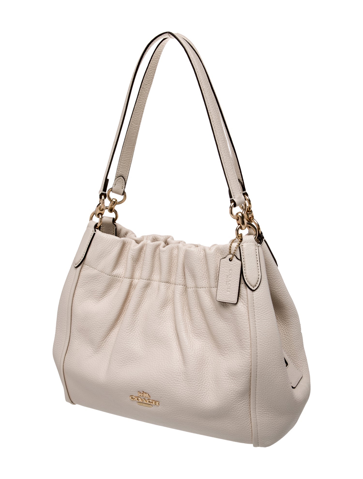 Coach Leather Bucket Bag