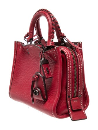 Coach Leather Top Handle Bag