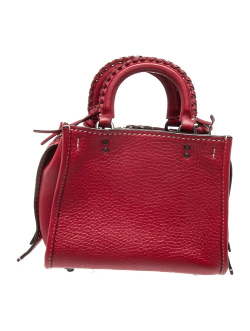 Coach Leather Top Handle Bag