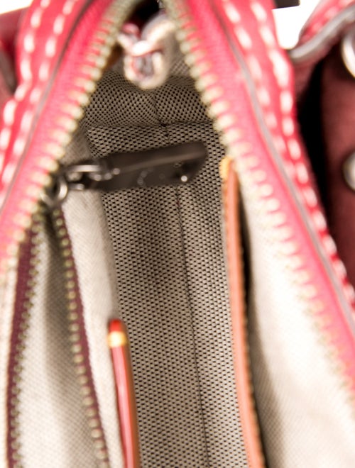 Coach Leather Top Handle Bag