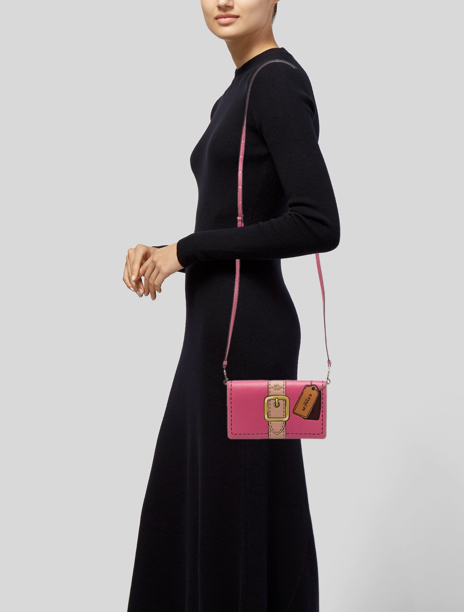 Coach Leather Crossbody Bag