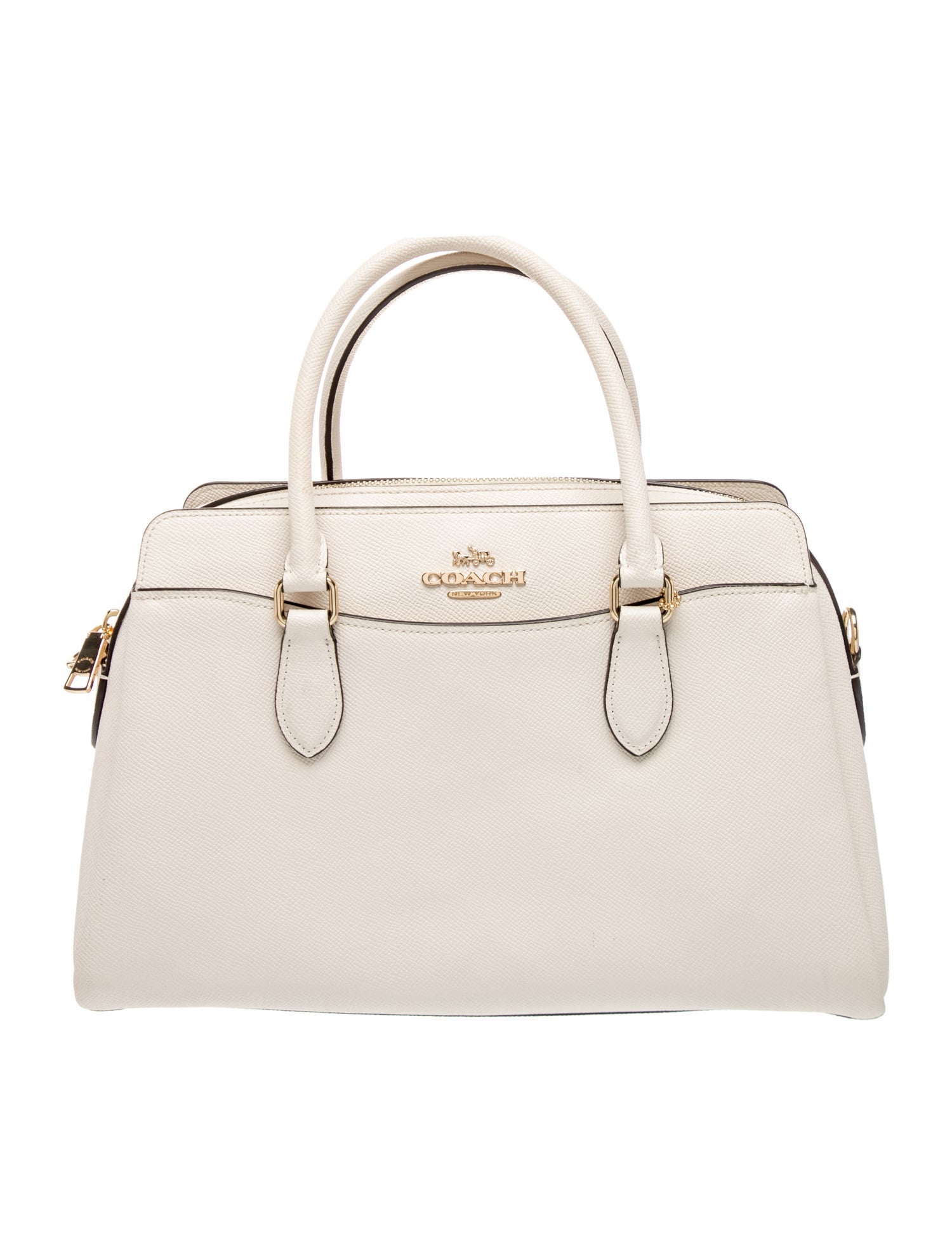 Coach Leather Top Handle Bag