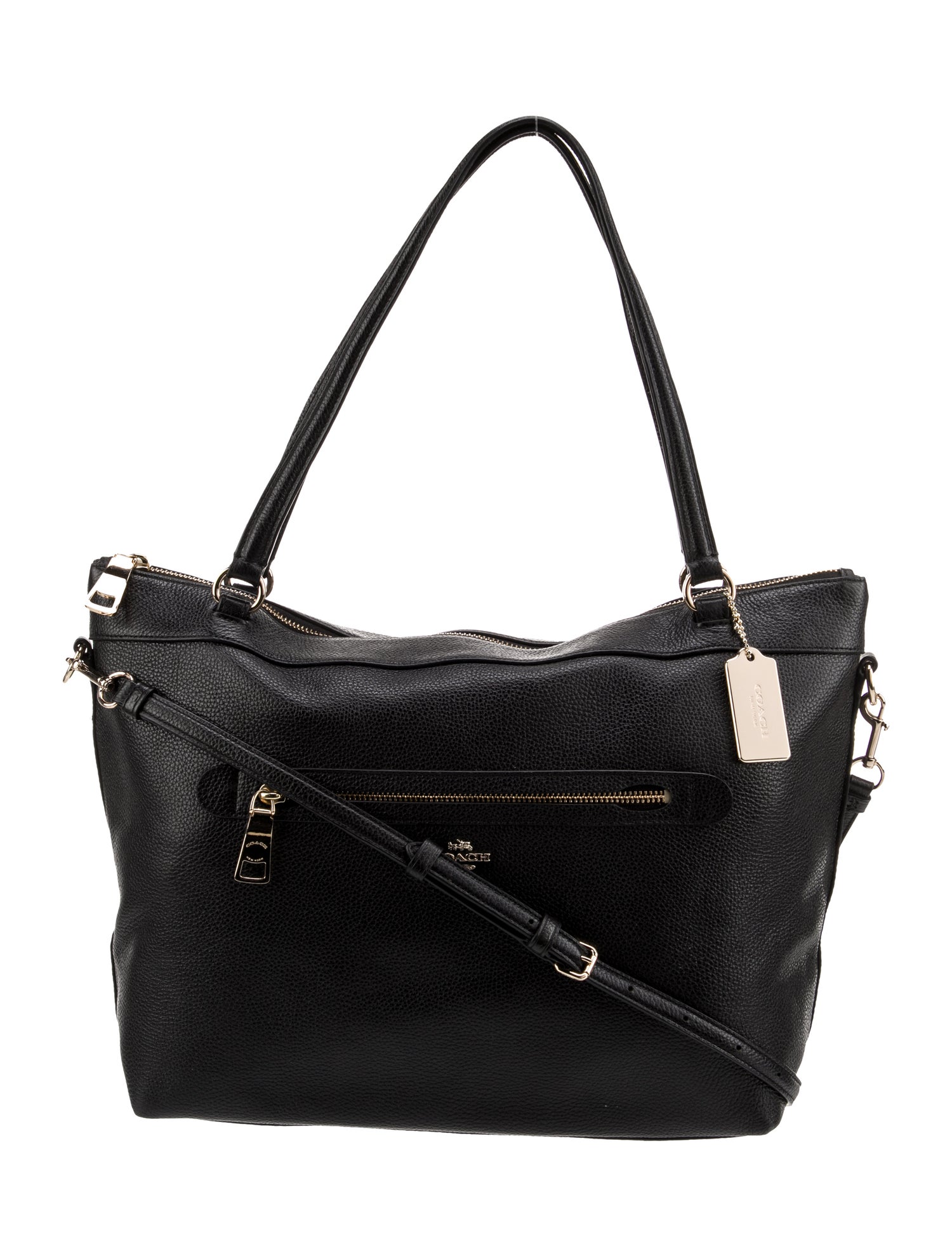 Coach Leather Messenger Bag