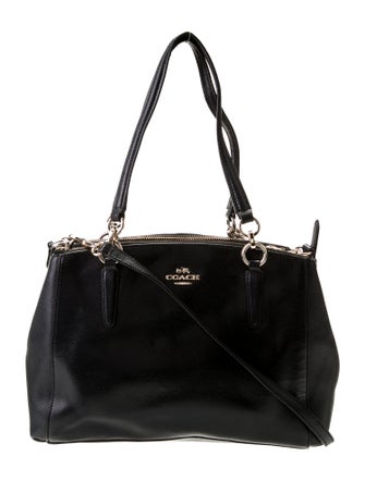 Coach Leather Top Handle Bag