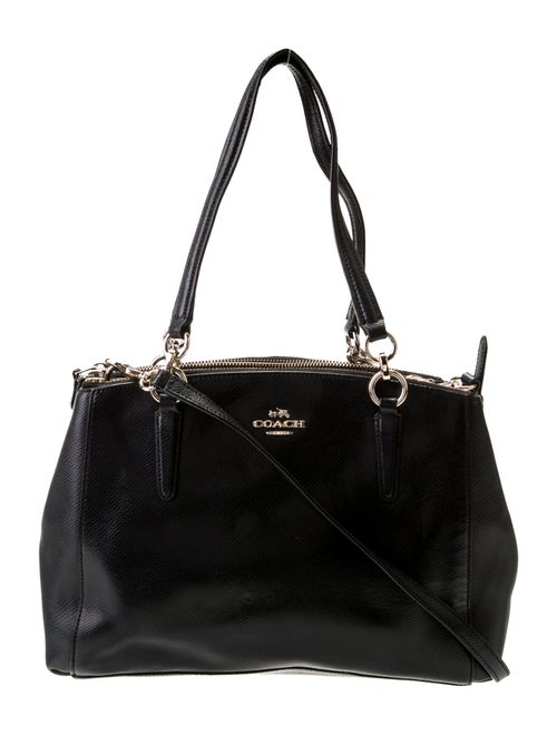 Coach Leather Top Handle Bag