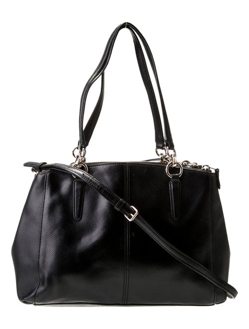 Coach Leather Top Handle Bag