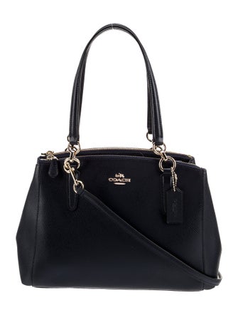 Coach Leather Top Handle Bag