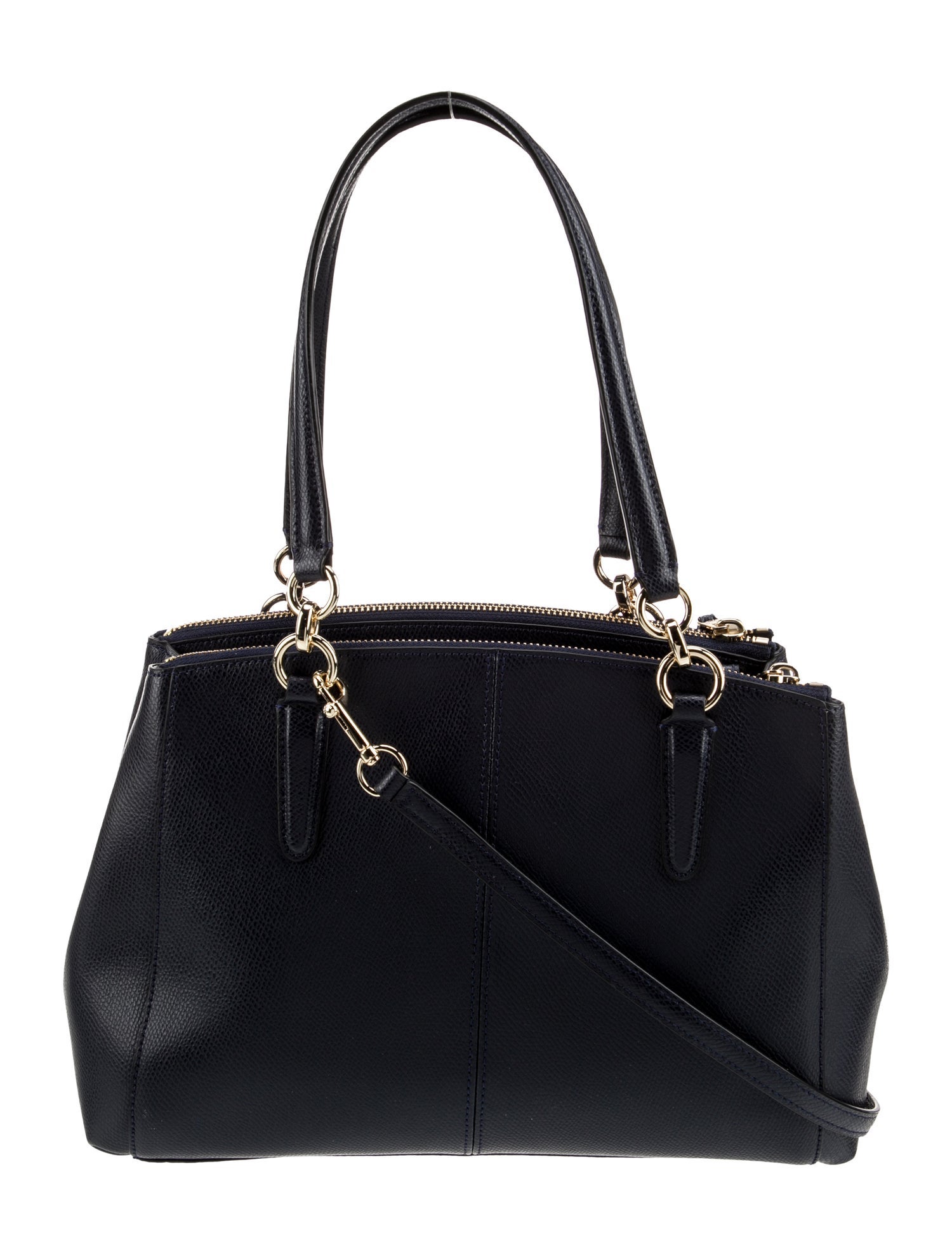 Coach Leather Top Handle Bag