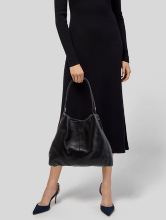 Coach Leather Shoulder Bag