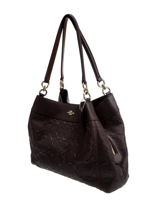 Coach GG Denim Shoulder Bag