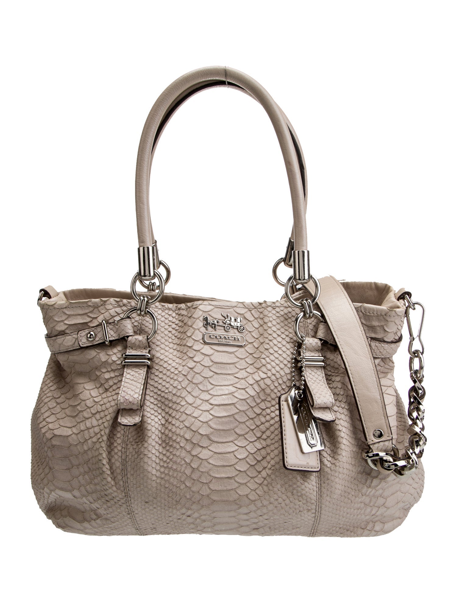 Coach Python Top Handle Bag