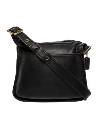 Coach Leather Messenger Bag