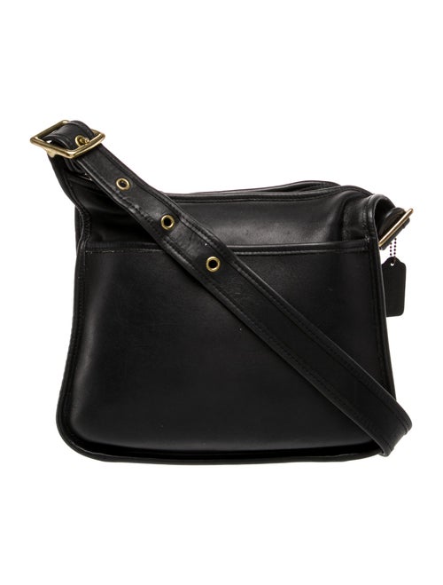 Coach Leather Messenger Bag