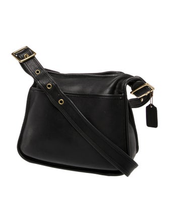 Coach Leather Messenger Bag
