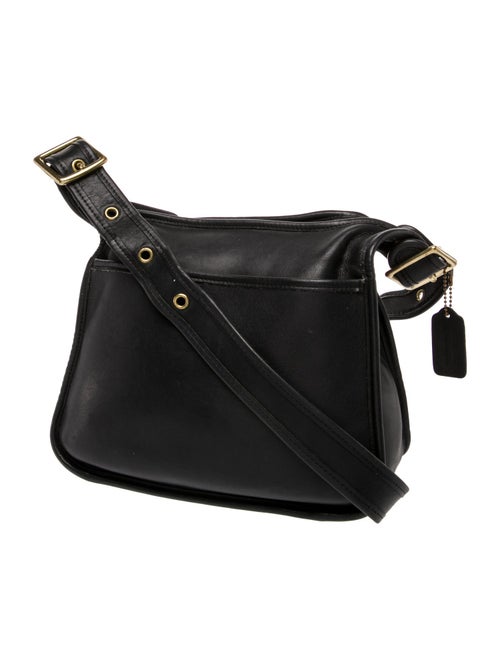 Coach Leather Messenger Bag