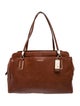 Coach Leather Top Handle Bag