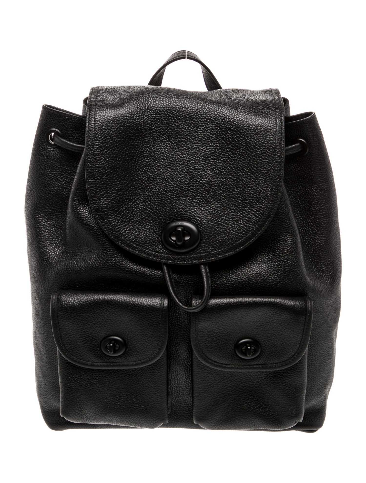 Coach Leather Backpack