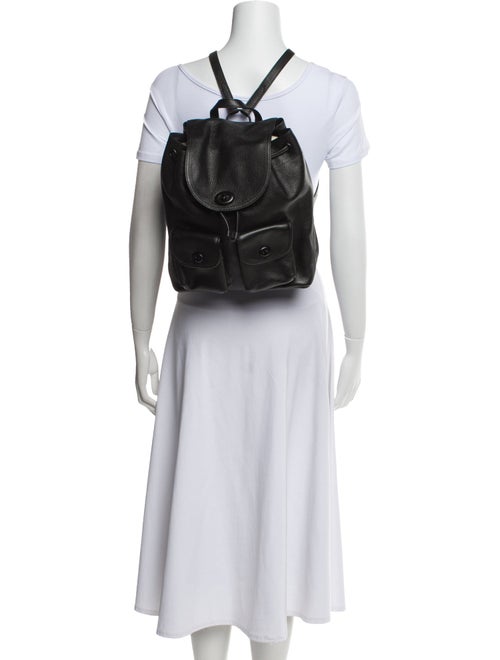 Coach Leather Backpack
