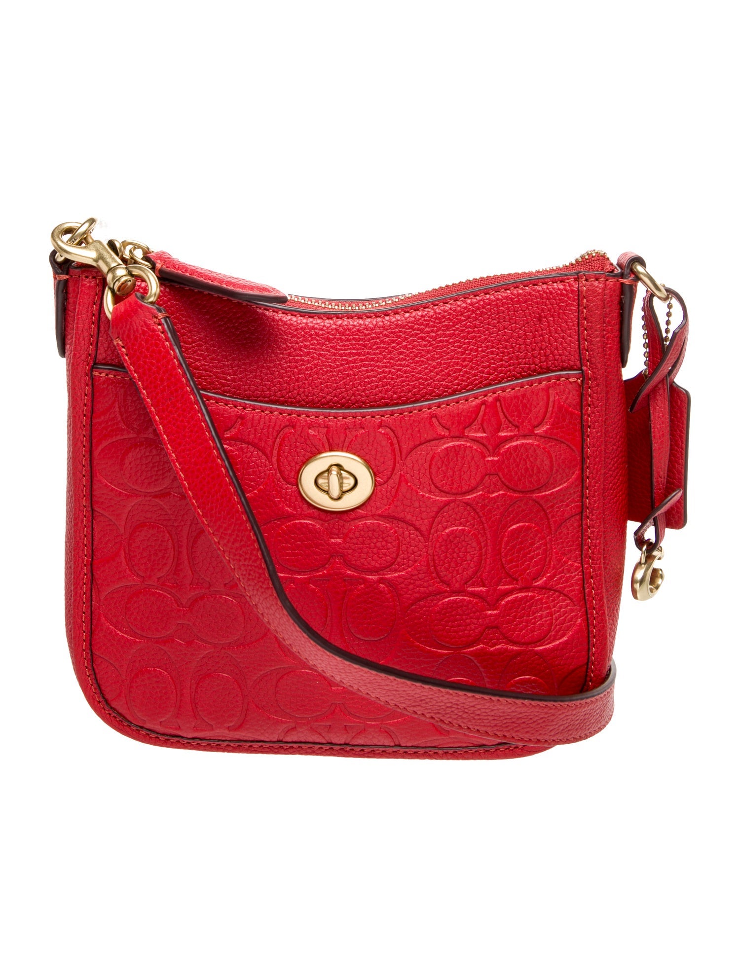 Coach Leather Shoulder Bag