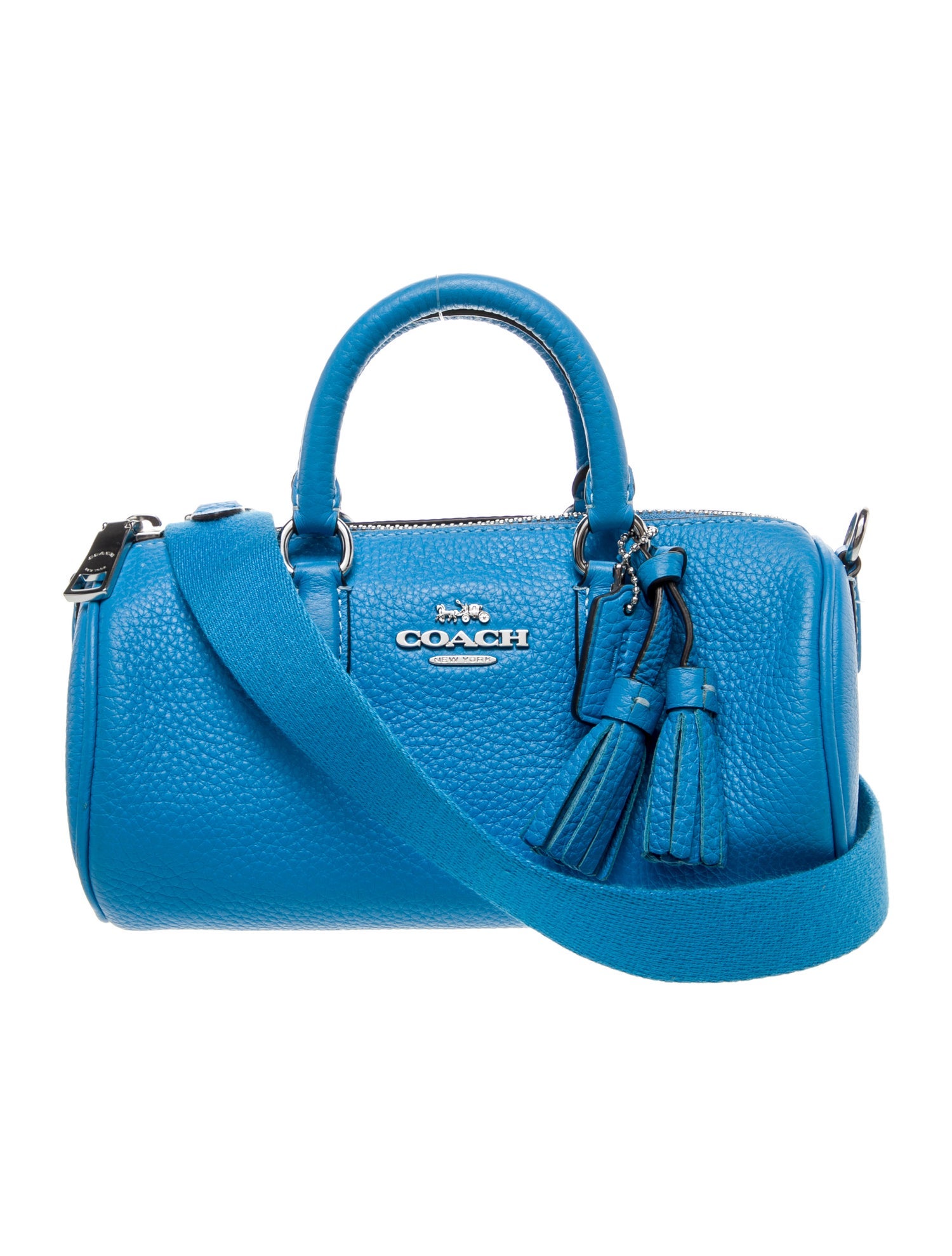 Coach Leather Top Handle Bag