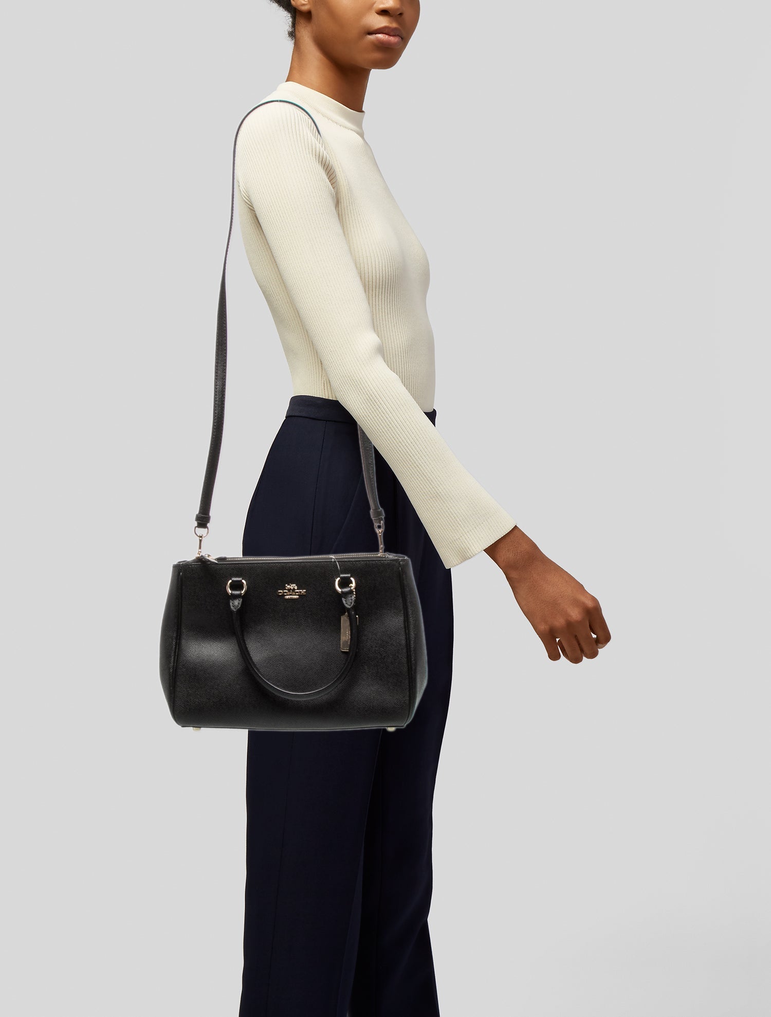 Coach Signature Top Handle Bag