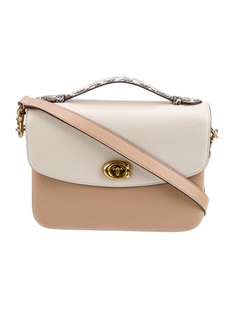 Coach Leather Top Handle Bag