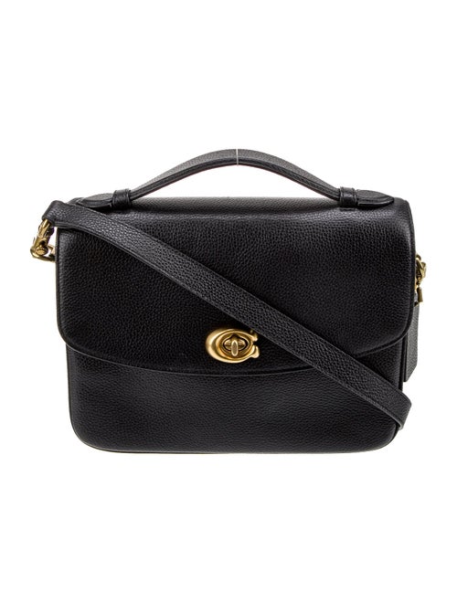 Coach Leather Top Handle Bag