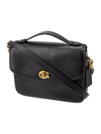 Coach Leather Top Handle Bag