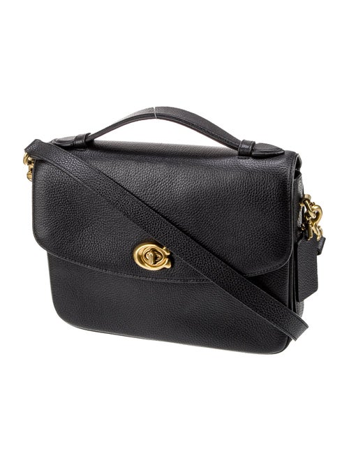 Coach Leather Top Handle Bag