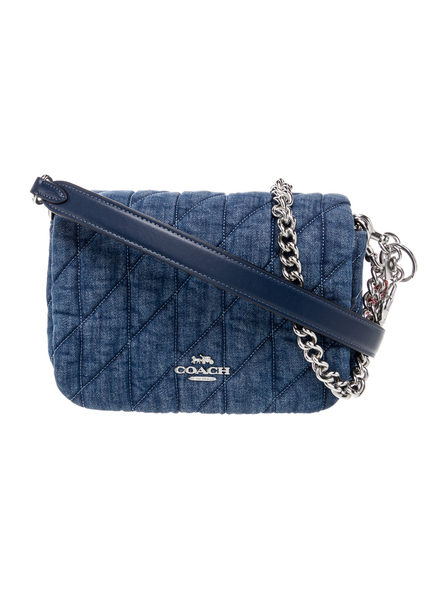 Coach Denim Shoulder Bag w/ Tags