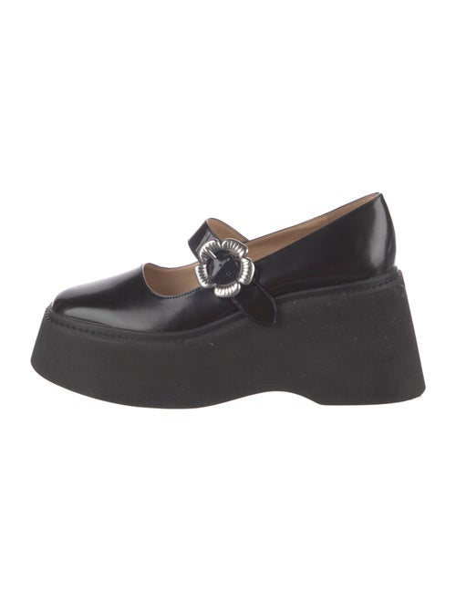 Coach Leather Mary Jane Flats