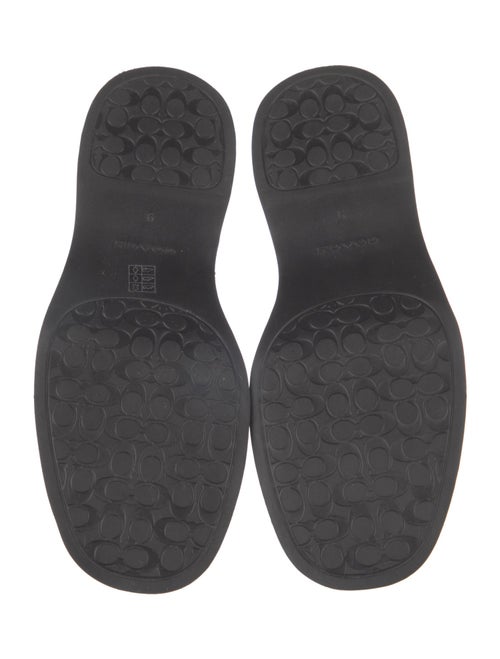 Coach Leather Mary Jane Flats