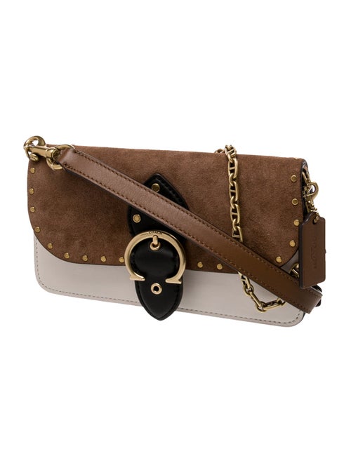 Coach Suede Shoulder Bag